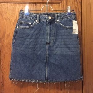 H&M Denim Mini Skirt